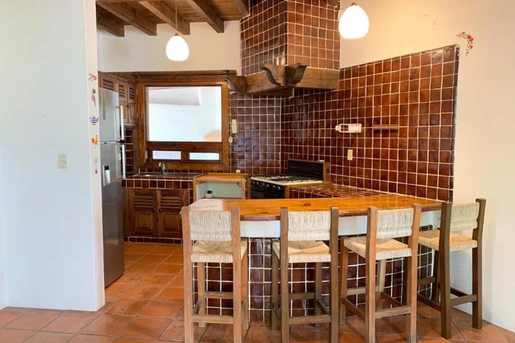 Casa BamBú VdB Villa Valle de Bravo Bagian luar foto